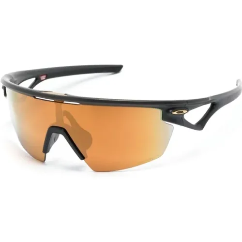 Schwarze Sonnenbrille für den täglichen Gebrauch , unisex, Größe: 36 MM - Oakley - Modalova