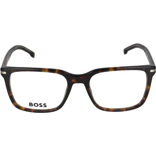 Stilvolle Brille Boss 1602 , Herren, Größe: 55 MM - Hugo Boss - Modalova