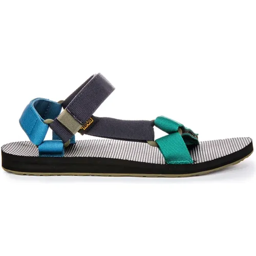 Adventure Sandals Navy Multi , male, Sizes: 10 1/2 UK, 13 UK, 9 UK, 11 1/2 UK - Teva - Modalova