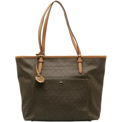 Pre-owned Canvas shoulder-bags , female, Sizes: ONE SIZE - Michael Kors Pre-owned - Modalova