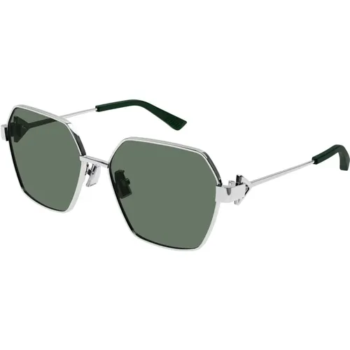 Sonnenbrillen , Damen, Größe: 57 MM - Bottega Veneta - Modalova