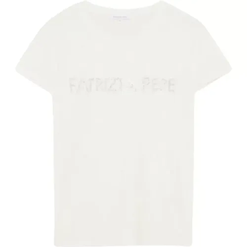 Damen T-Shirt Top , Damen, Größe: S - PATRIZIA PEPE - Modalova