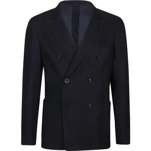 Stylish Deconstructed Jacket for Men , male, Sizes: L - Lardini - Modalova
