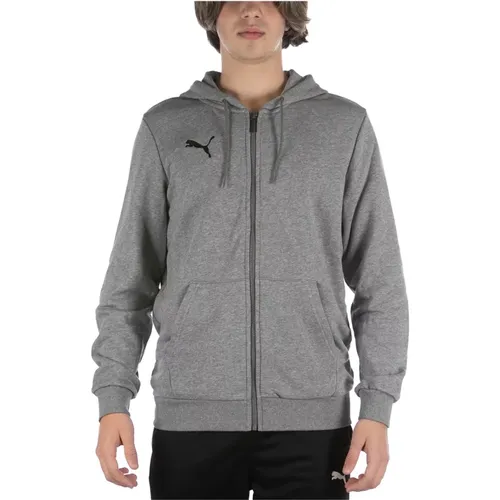 Teamgoal 23 Casuals Graues Sweatshirt , Herren, Größe: XS - Puma - Modalova