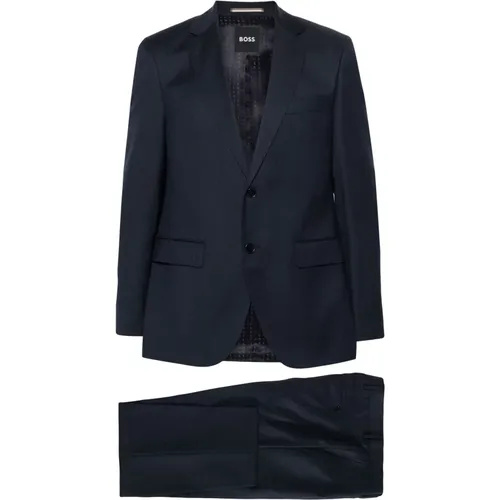 H-Jeckson wool suit , male, Sizes: L, M, XL, 2XL - Hugo Boss - Modalova