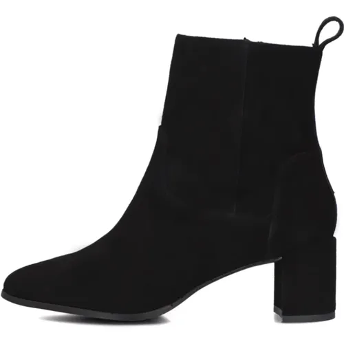 Elegante Schwarze Stiefeletten , Damen, Größe: 41 EU - Notre-v - Modalova