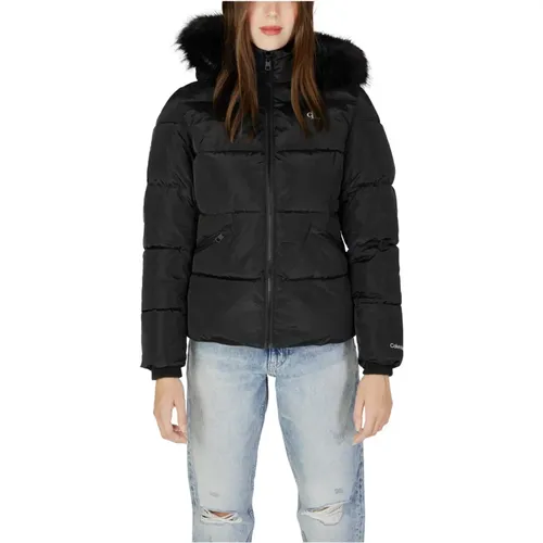 Down Jackets , Damen, Größe: L - Calvin Klein Jeans - Modalova