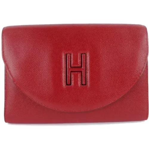 Pre-owned Fabric clutches , female, Sizes: ONE SIZE - Hermès Vintage - Modalova