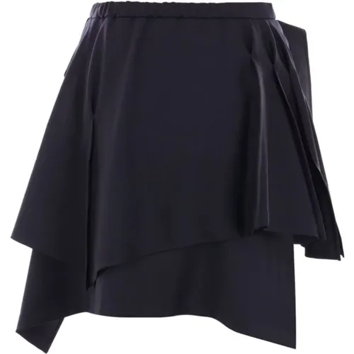 Wool Kilt Skirt Asymmetric , female, Sizes: XS, S - Vivienne Westwood - Modalova