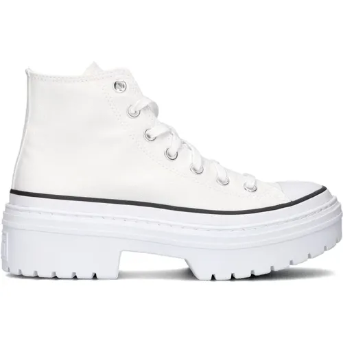 High Top Lugged Heel Sneakers , female, Sizes: 7 UK, 3 UK, 5 UK, 8 1/2 UK, 4 1/2 UK, 6 1/2 UK, 4 UK, 6 UK, 3 1/2 UK, 8 UK - Converse - Modalova