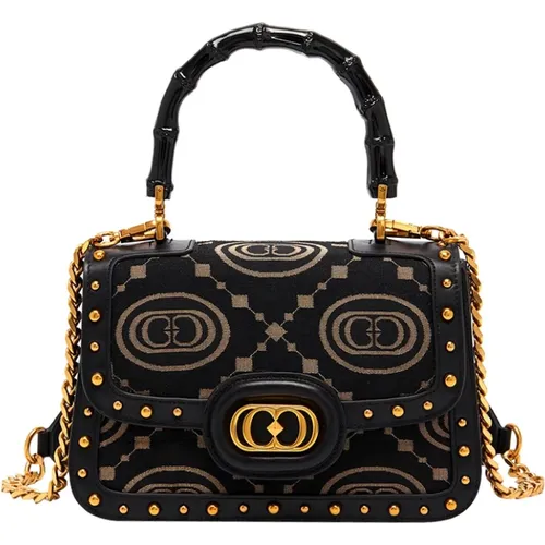 Schwarze Handtasche für Frauen , Damen, Größe: ONE Size - La Carrie - Modalova