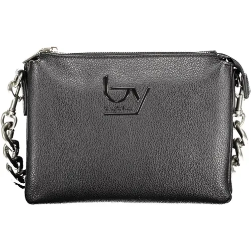 Schwarze Polyurethan-Handtasche mit Verstellbarem Riemen - Byblos - Modalova