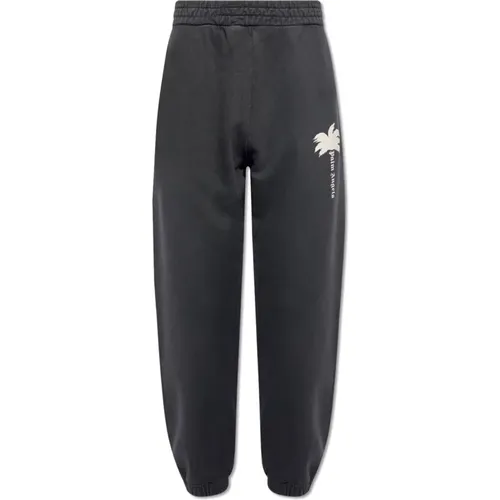 Sweatpants mit Logo , Herren, Größe: M - Palm Angels - Modalova