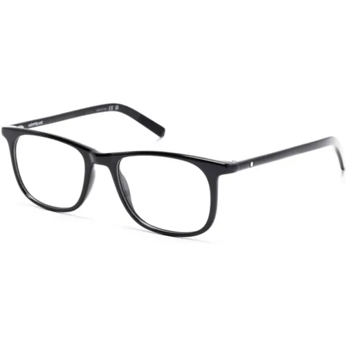 Mb0351O 001 Optical Frame , male, Sizes: 52 MM - Montblanc - Modalova