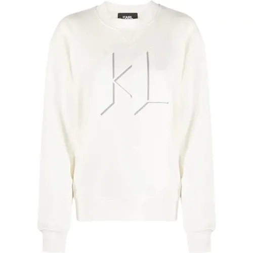 Casual Hoodie Sweatshirt , female, Sizes: L, XL - Karl Lagerfeld - Modalova