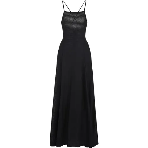 D2A7J-2Jjhz Long Dresses , female, Sizes: XS - Emporio Armani - Modalova