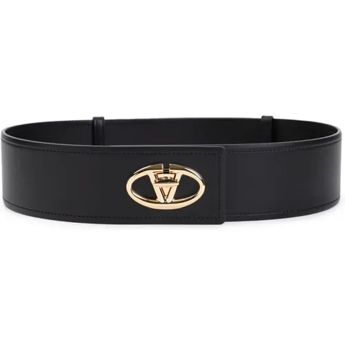 Stylish Logo Belt , female, Sizes: 75 CM, 70 CM, 80 CM - Valentino Garavani - Modalova