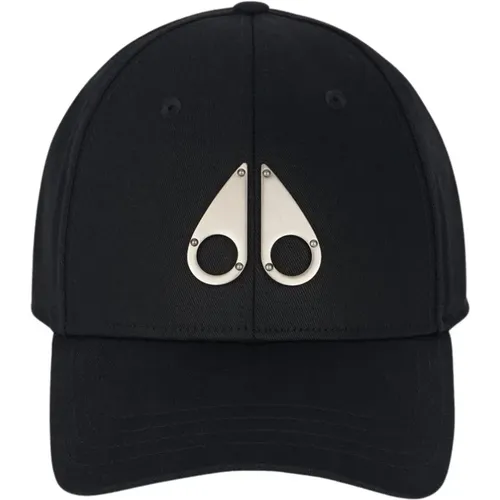 Metallisches Logo Baseball Cap - Moose Knuckles - Modalova