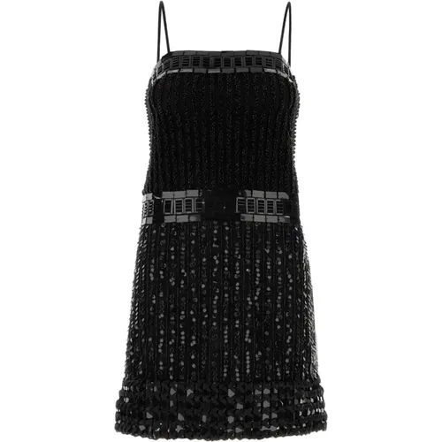 Schicke Verzierte Mini-Kleid - alberta ferretti - Modalova