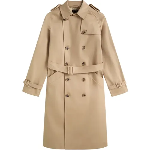 Greta Wasserdichter Baumwoll-Trenchcoat , Damen, Größe: M - A.P.C. - Modalova