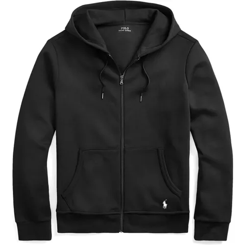 Hooded Zip-Up Sweater , male, Sizes: XL, 2XL, L - Ralph Lauren - Modalova