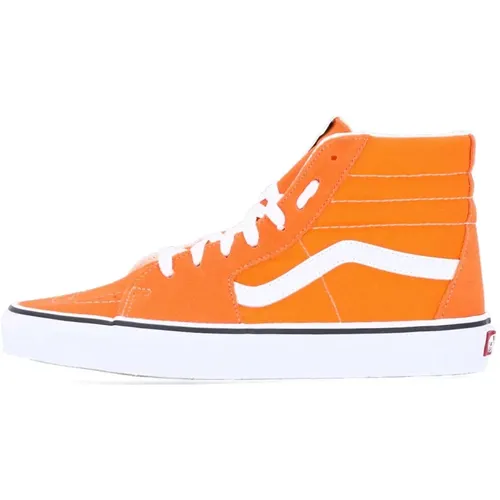 High Top Sneaker Tiger/White , male, Sizes: 7 UK, 10 UK, 8 1/2 UK, 11 UK, 9 UK, 6 UK - Vans - Modalova