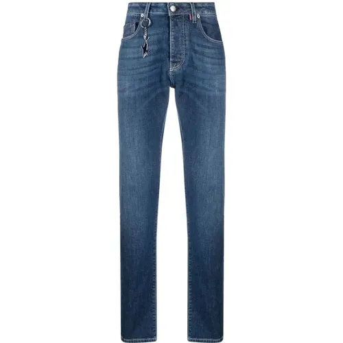 Straight Jeans with Red Rivet , male, Sizes: 2XL - PAUL & SHARK - Modalova