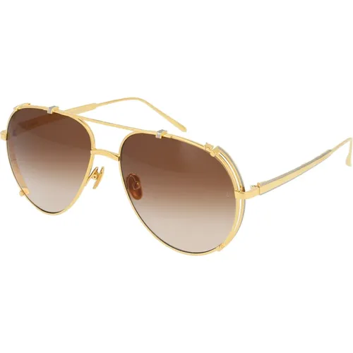 Stylish Sunglasses for a Trendy Look , female, Sizes: 58 MM - Linda Farrow - Modalova