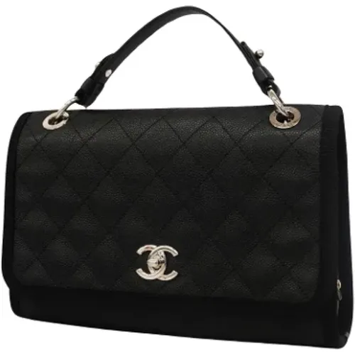 Pre-owned Leather chanel-bags , female, Sizes: ONE SIZE - Chanel Vintage - Modalova