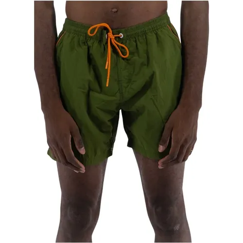 Basic Beach Boxer Shorts , male, Sizes: M, 2XL, L, XL, S - Aquascutum - Modalova