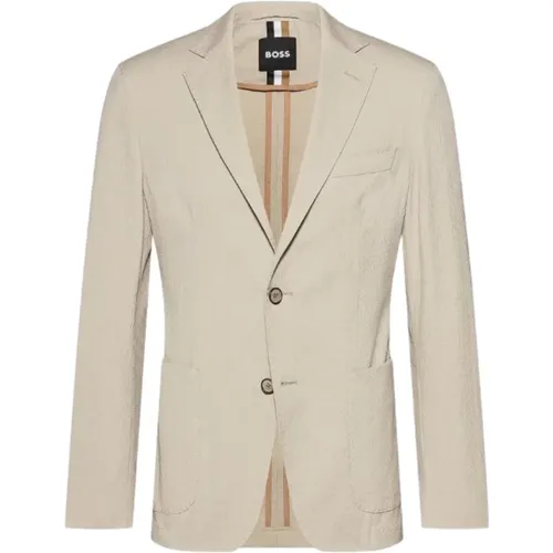 Cotton Jacket , male, Sizes: L, M, S, XL - Boss - Modalova