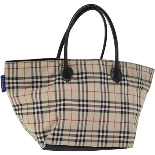 Pre-owned Nylon schultertasche , Damen, Größe: ONE Size - Burberry Vintage - Modalova