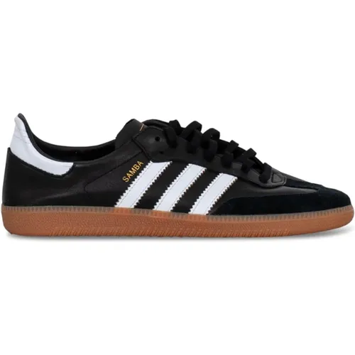 Sneakers with Leather Upper and Gum Sole , male, Sizes: 3 1/3 UK, 7 1/3 UK, 4 2/3 UK - adidas Originals - Modalova