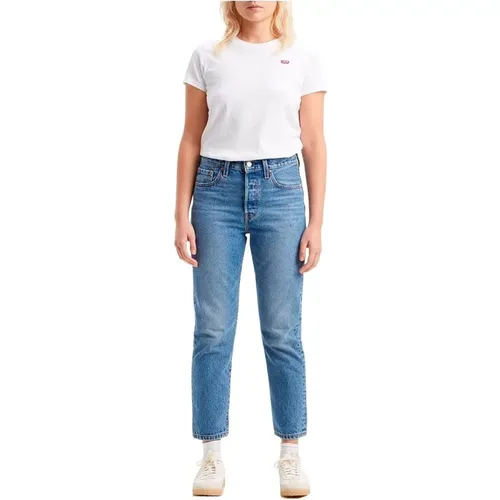 Levi's, Cropped Jeans , Damen, Größe: W30 - Levis - Modalova