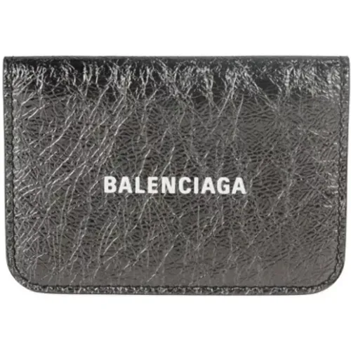 Pre-owned Leather home and office accessories , female, Sizes: ONE SIZE - Balenciaga Vintage - Modalova