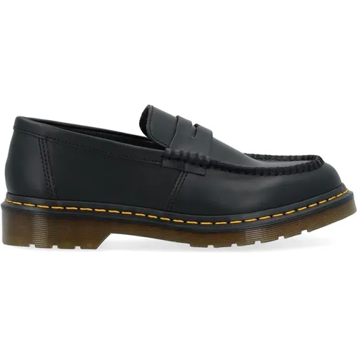 Penton Leder Mokassin mit Frontmaske , Herren, Größe: 40 EU - Dr. Martens - Modalova