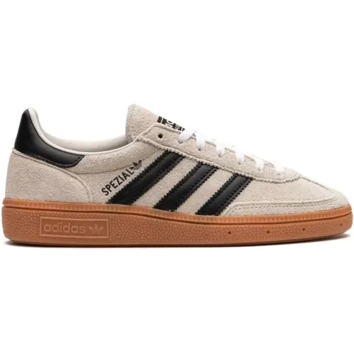 Retro Handball Sneakers - White/Black , male, Sizes: 11 UK - Adidas - Modalova