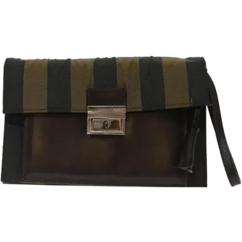 Pre-owned Canvas fendi-taschen , Damen, Größe: ONE Size - Fendi Vintage - Modalova