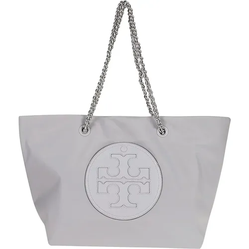 Grey Shopper Bag Aw24 , female, Sizes: ONE SIZE - TORY BURCH - Modalova