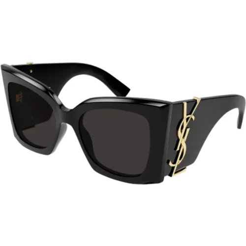 Square Blaze Sunglasses in , unisex, Sizes: L - Saint Laurent - Modalova