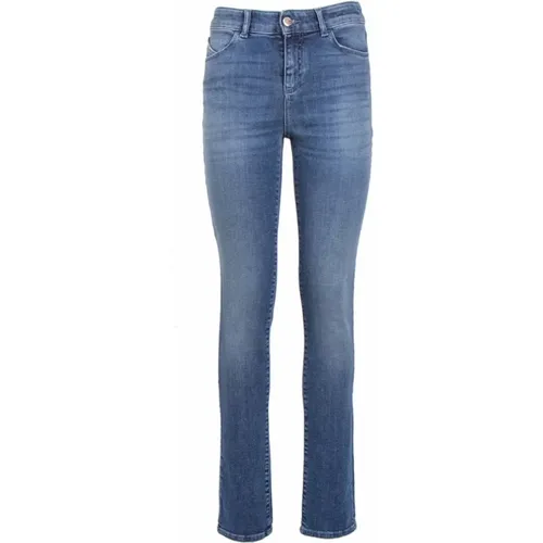 Classic 5-Pocket Pants , female, Sizes: W25, W26, W27, W24 - Emporio Armani - Modalova