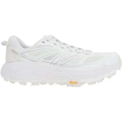 Low-Top Sneakers with Graphic Print and Reflective Details , male, Sizes: 10 1/2 UK - Hoka One One - Modalova