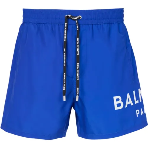 Paris Badeshorts , Herren, Größe: M - Balmain - Modalova