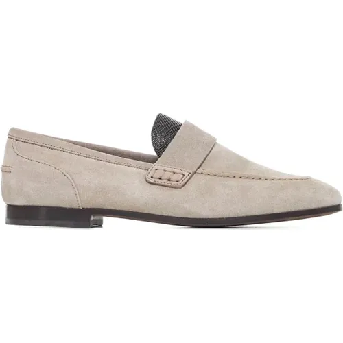 Flat Shoes for Women , female, Sizes: 3 1/2 UK, 6 UK, 5 1/2 UK, 4 UK - BRUNELLO CUCINELLI - Modalova