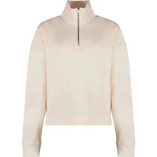 Fox Patch Baumwoll-Sweatshirt , Damen, Größe: M - Maison Kitsuné - Modalova