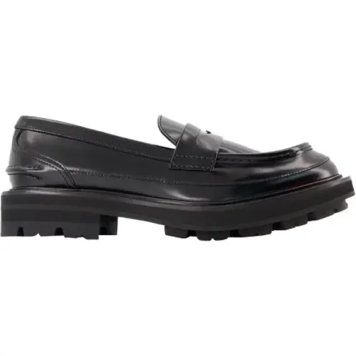 Leather flats , female, Sizes: 9 UK - alexander mcqueen - Modalova