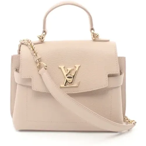 Pre-owned Leather louis-vuitton-bags , female, Sizes: ONE SIZE - Louis Vuitton Vintage - Modalova