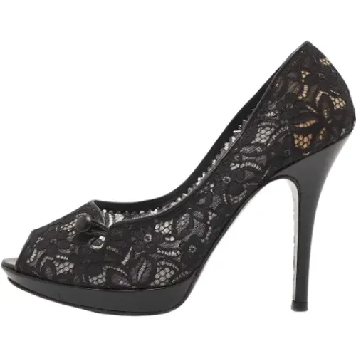 Pre-owned Lace heels , female, Sizes: 7 UK - Fendi Vintage - Modalova