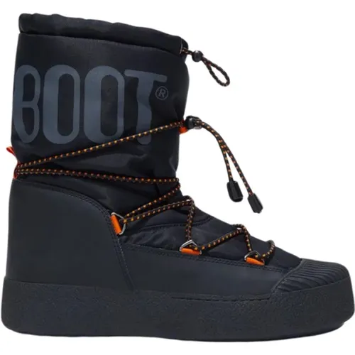 Track Polar Boots with Logo Print , male, Sizes: 8 UK, 7 UK, 9 UK - moon boot - Modalova