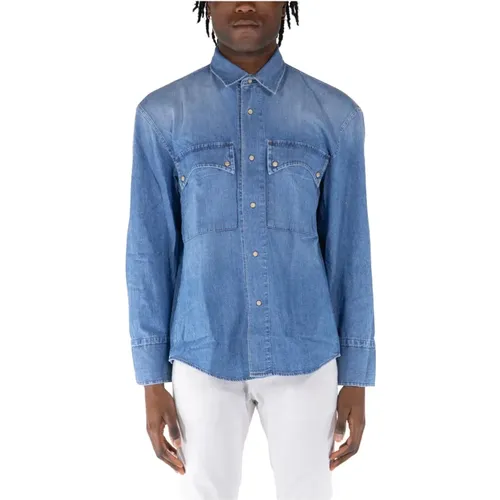 Western Shirt , male, Sizes: L, M, S - Amish - Modalova